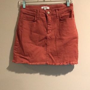 O2 denim skirt